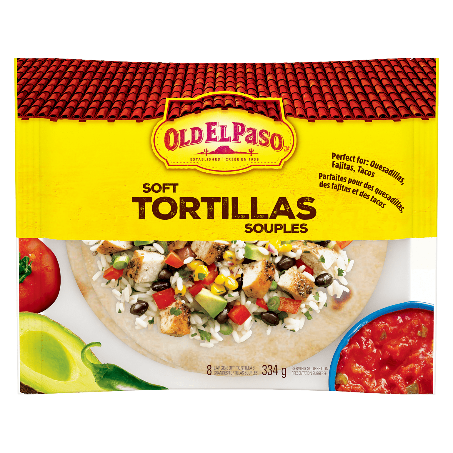 Tortillas Souples Grandes